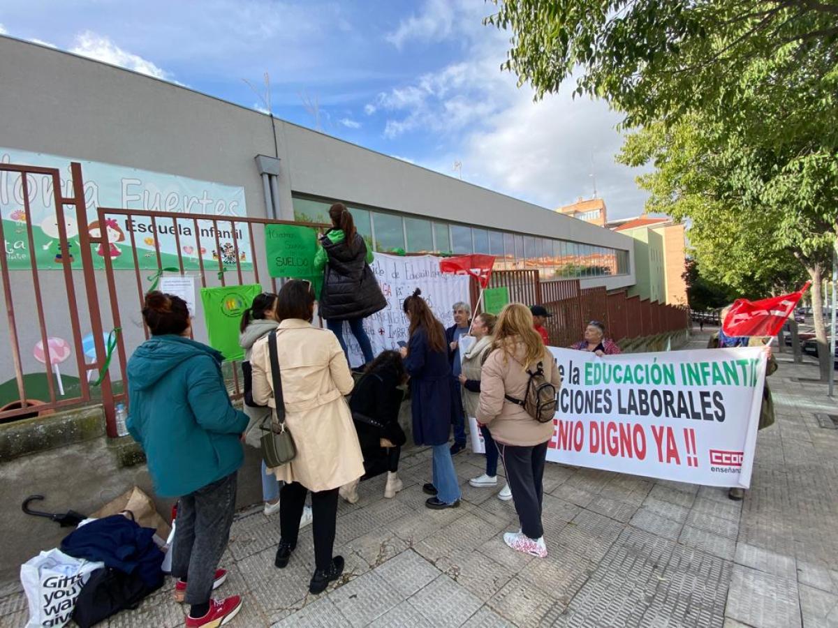 Las escuelas infantiles municipales de Toledo reclaman información sobre la continuidad del servicio el próximo curso
