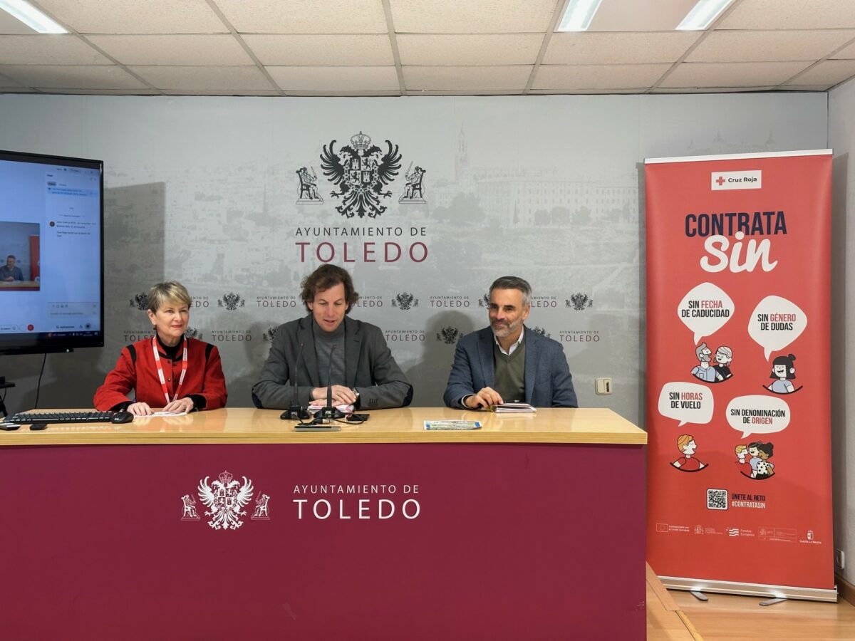 Cruz Roja se alía con Toledo con 'Contrata Sin', una carrera para promover la contratación laboral