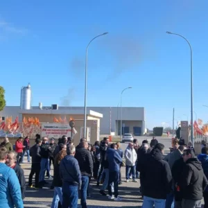 La plantilla de Schreiber Foods en Noblejas finaliza la huelga parcial que retomará en enero con protestas