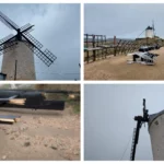 El reto de reparar los molinos manchegos de Consuegra tras el azote del temporal de viento y lluvia