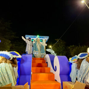 GALERÍA | Los Reyes llegan a Talavera con Bob Esponja, Blancanieves y elfos como séquito