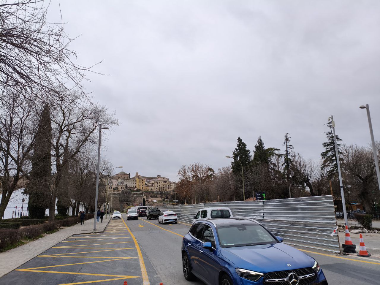 El tramo entre Bisagra y Tavera permanecerá cortado al tráfico hasta que finalicen las obras en la Vega