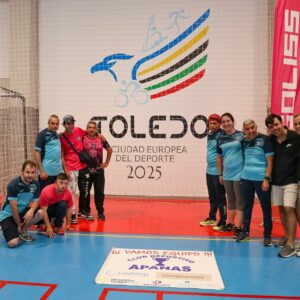 El pabellón de Santa Bárbara, en Toledo, escenario del balonmano inclusivo de Castilla-La Mancha