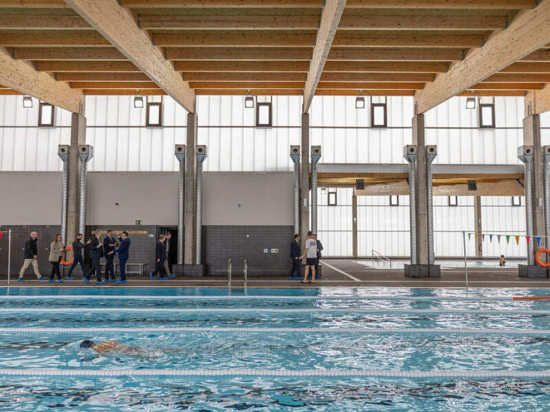 La piscina climatizada de Villacañas permitirá disfrutar de la práctica deportiva todo el año y tendrá carácter comarcal