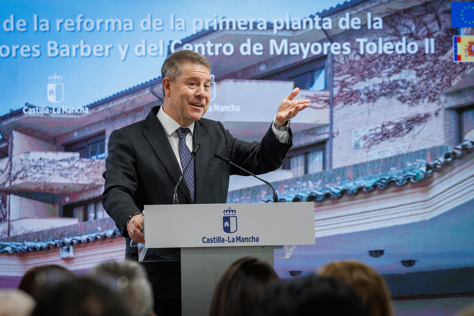 Page persiste en trasladar las Cortes de Castilla-La Mancha al inacabado Quixote Crea