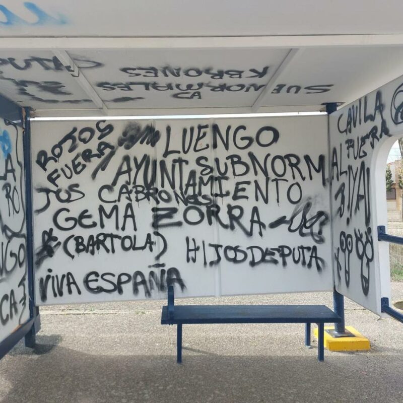 Noblejas emprenderá acciones judiciales por vandalismo y delitos de odio de los que acusa a los 'quintos'