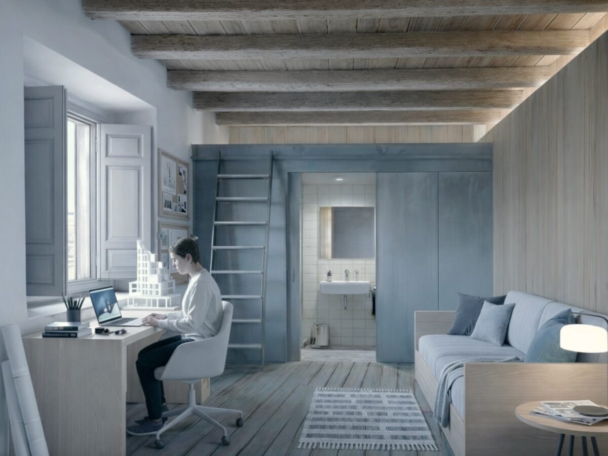 A licitación la obra en Alamillos del Tránsito: 18 dormitorios en tres módulos de 6 con cocina-salón