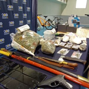 Desmantelan un punto de venta de cocaína, hachís y marihuana en el Polígono Industrial