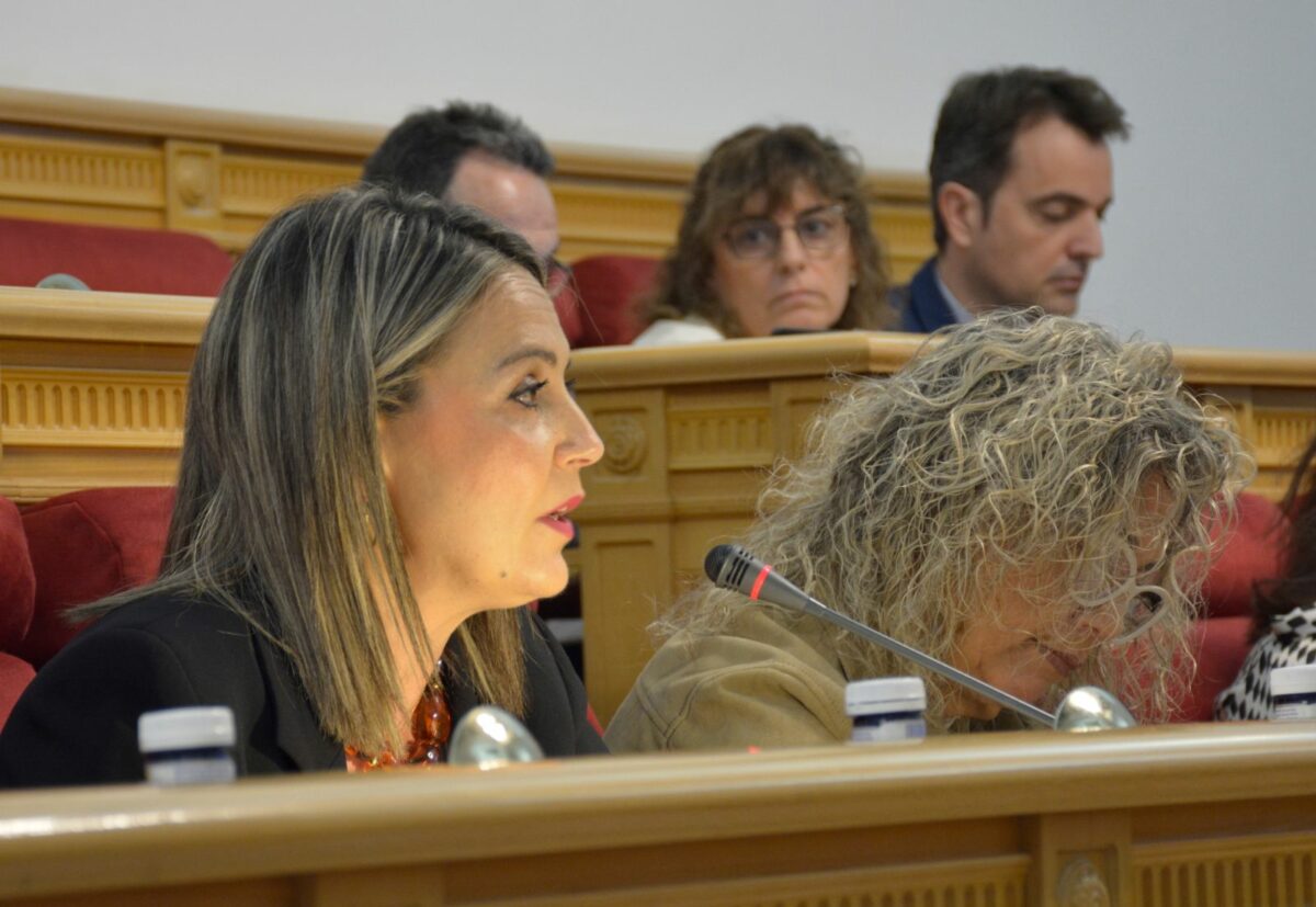 Villacañas (PSOE) reprocha a Velázquez permitir que no haya lazo morado el 8M: "Demuestra que en Toledo gobierna Vox"