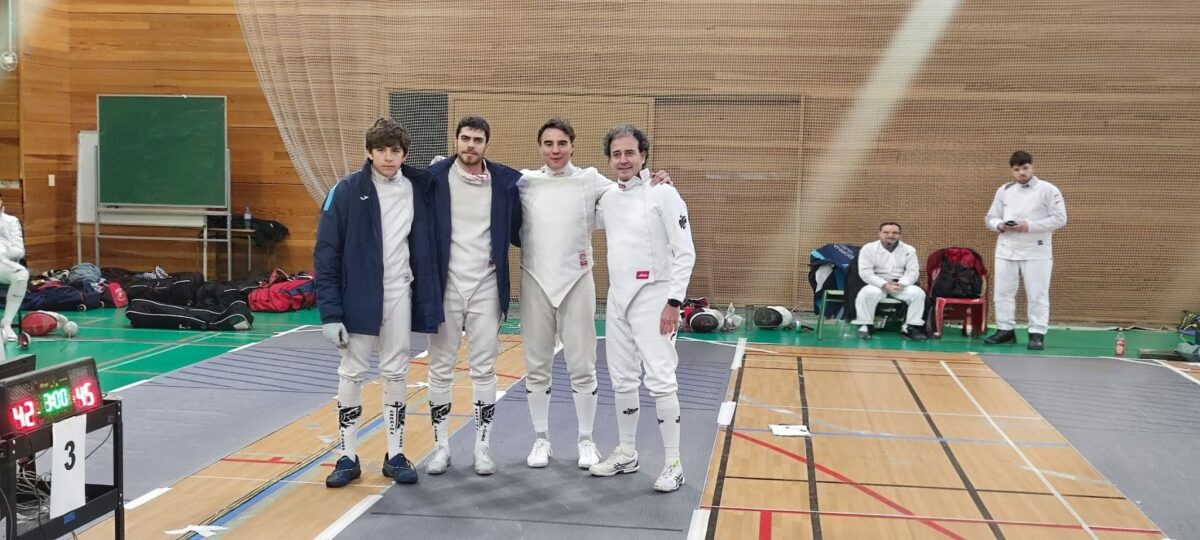 El bronce nacional en esgrima lo consigue Toledo y roza el ascenso de categoría