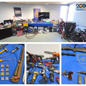 Detienen a siete personas por robar herramientas, patinetes o regalos de Navidad en Talavera