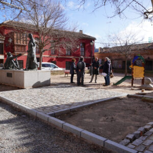 Se reanudan los trabajos en la plaza Padre Juan de Mariana de Toledo que concluirán antes del Corpus