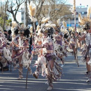 Toledo cambia los días de lluvia por un colorido Carnaval en el que reina King-Kong