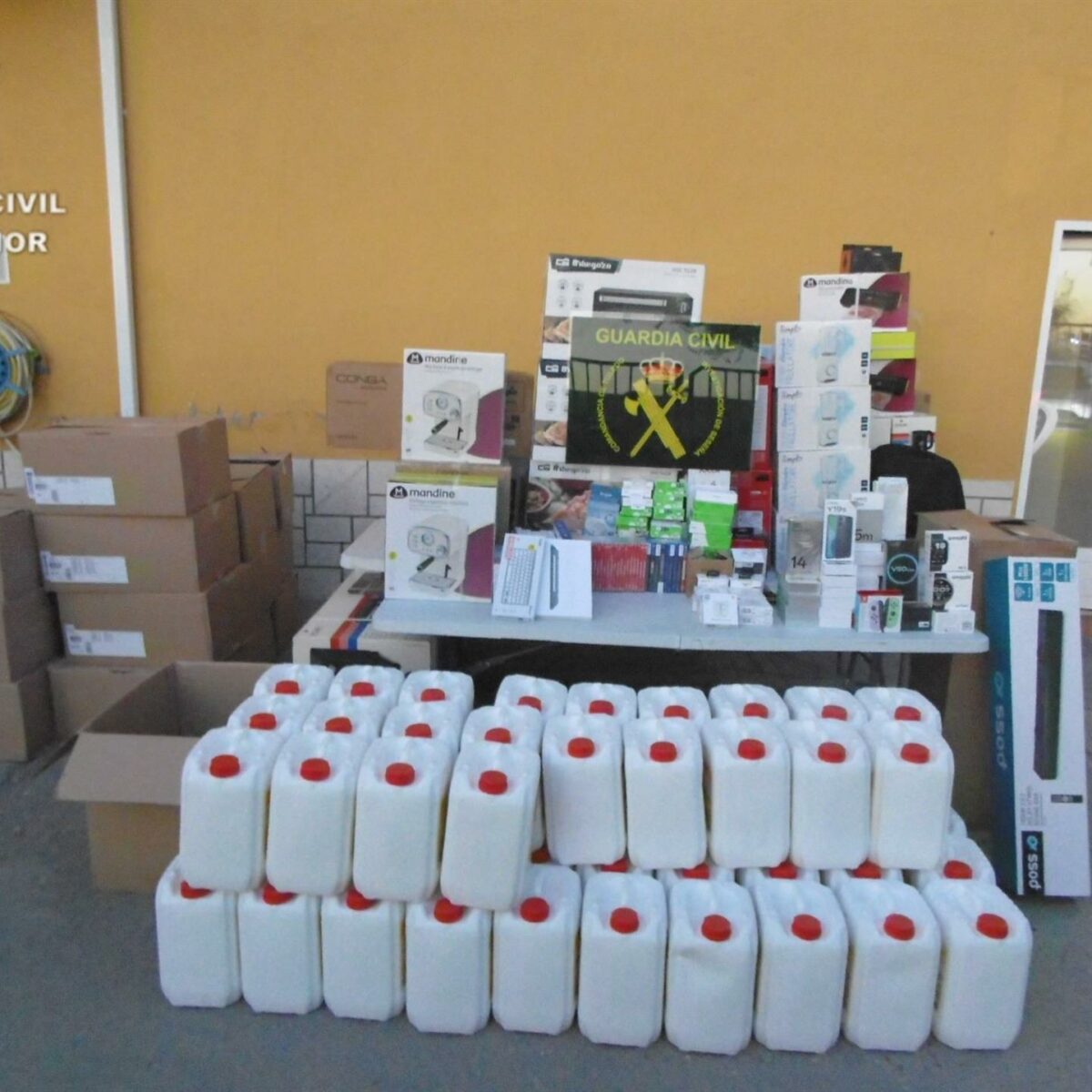 Desmantelan una banda en Toledo especializada en desvalijar camiones estacionados