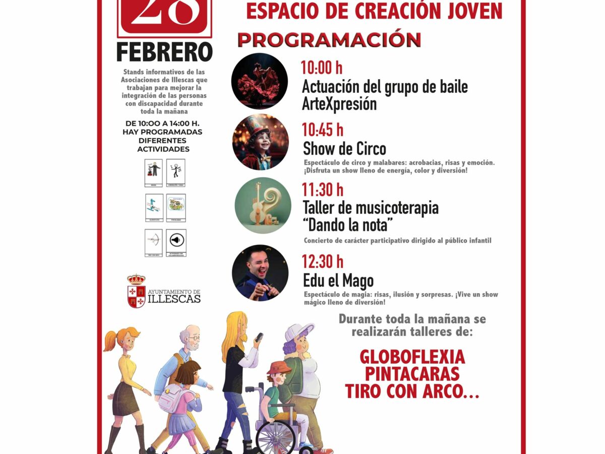 Illescas celebra un mercado por la Discapacidad en colaboración con las asociaciones locales