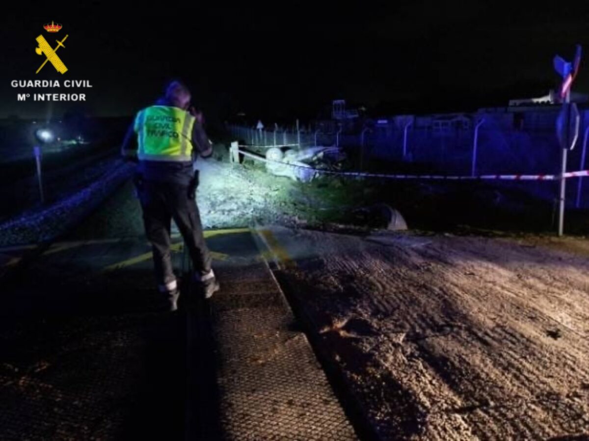 La Guardia Civil investiga el arrollamiento de un vehículo por un Alvia en Talavera que causó la muerte de un hombre