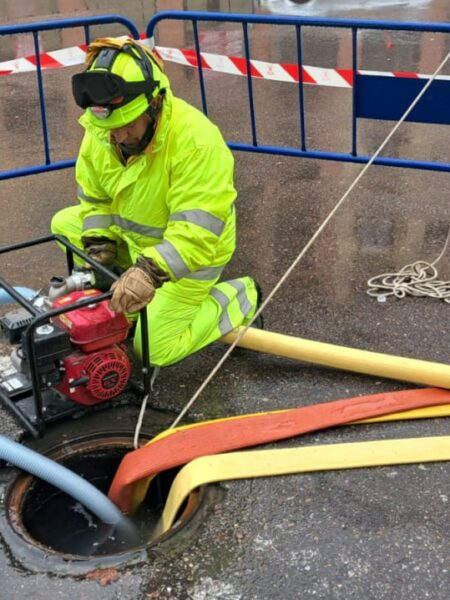 El informe municipal para reparar el colector de Carretas en Talavera confirma atascos y daños desde la DANA de 2023