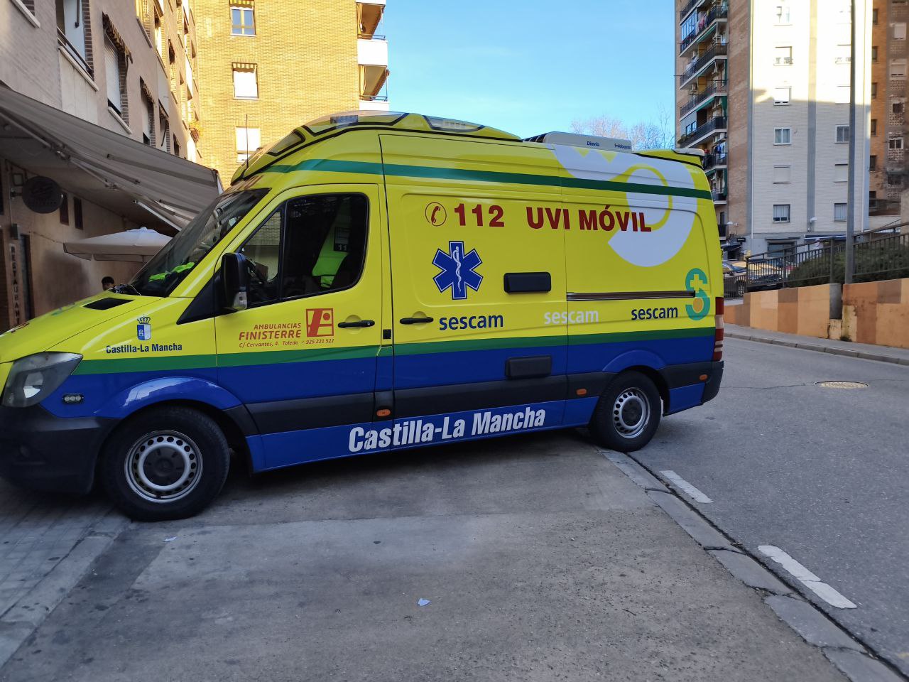 Cinco personas intoxicadas, tres menores, por el mal funcionamiento de una estufa de pellet en Carranque