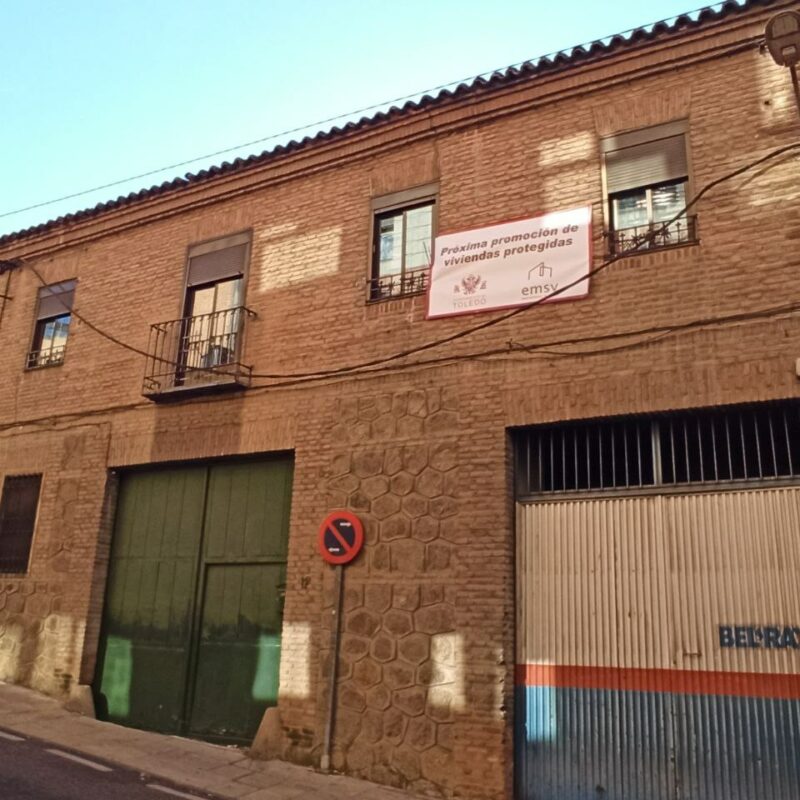 Movimiento Sumar Toledo pide a Velázquez "agilizar" las 13 viviendas de Santa Barbara y priorizar el alquiler asequible