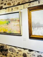 Melque acoge una nueva exposición, 'Diálogos con el horizonte', del pintor Miguel Ruiz-Poveda