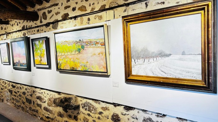 Melque acoge una nueva exposición, 'Diálogos con el horizonte', del pintor Miguel Ruiz-Poveda