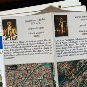 La Junta de Cofradías de Toledo distribuye 20.000 mapas de procesiones con las fechas de 2025: "Es una chapuza constante"