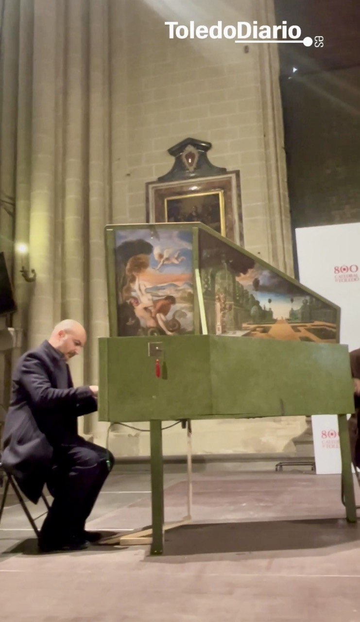 La Lira del cielo vuelve a sonar 223 años después en Toledo: "Es abrir una puerta a un universo sonoro nuevo"