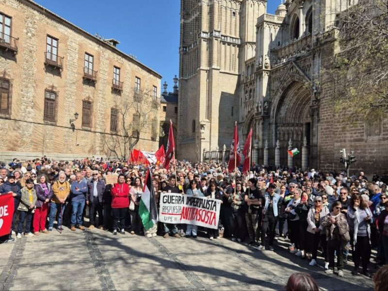 ‘Municipio por la Paz y contra todas las guerras’, la propuesta de IU Toledo que llevará a pleno