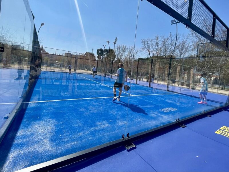 La Escuela Central de Educación Física de Toledo tiene una nueva pista de pádel