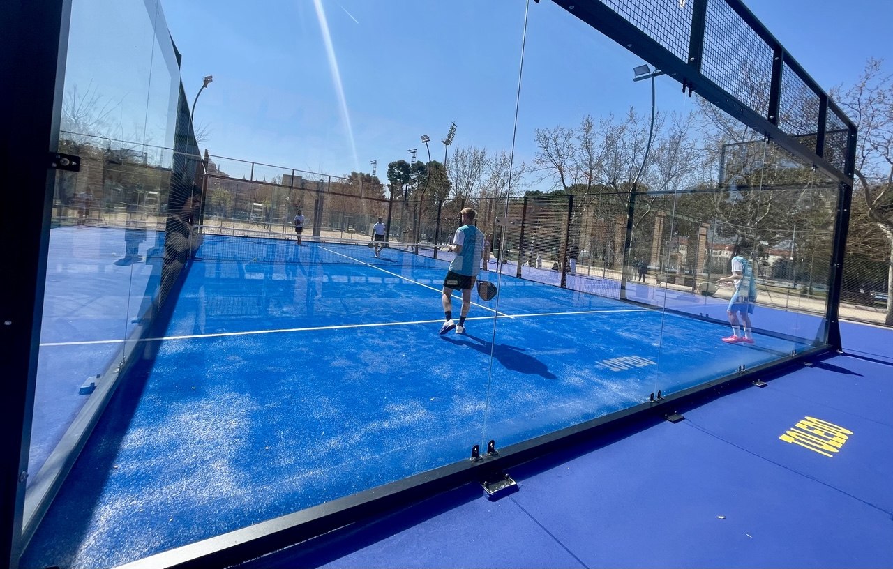 La Escuela Central de Educación Física de Toledo tiene una nueva pista de pádel