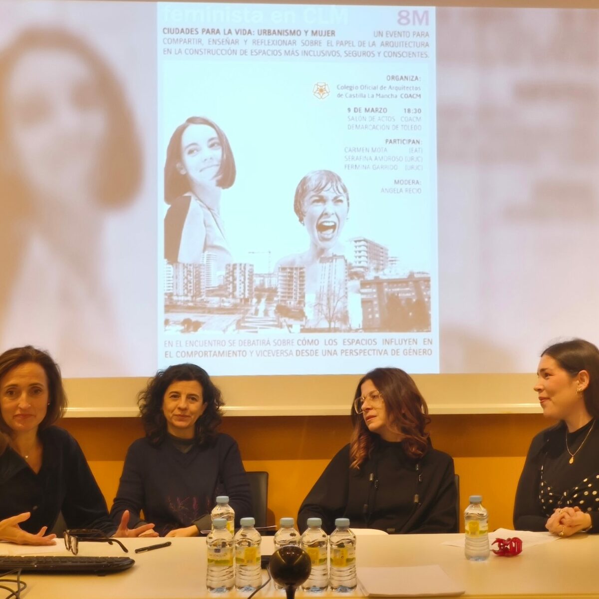Profesionales de la arquitectura reflexionan en Toledo sobre urbanismo y perspectiva de género