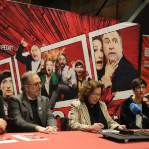 El Rojas acoge el estreno oficial de 'Canadá', una comedia ácida para reflexionar sobre el poder y la condición humana