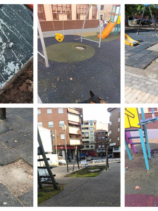 PSOE e IU denuncian "el abandono" de los parques infantiles de Talavera pese a los 8 millones de superávit