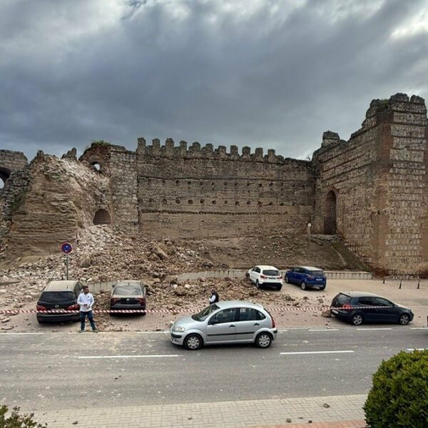 Las intensas lluvias, causa del derrumbe de la torre del castillo de Escalona que se restaurará con un proyecto hotelero