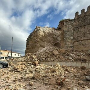 El PP de Escalona pide explicación al traslado al punto limpio de los restos de la torre que colapsó en marzo