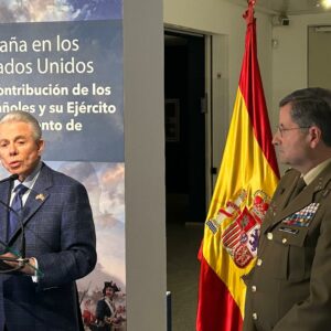 El embajador de Trump inaugura en Toledo una exposición sobre el vínculo entre España y EEUU: "Construir un futuro común"