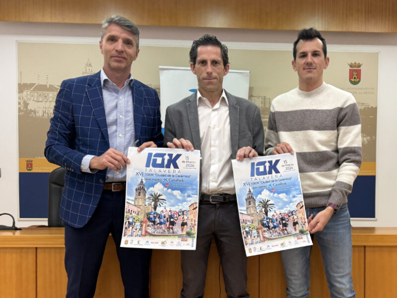 Talavera celebra los más de 800 inscritos en la prueba de 10KM 'Ciudad de la Cerámica'