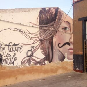 Vandalizan un mural feminista en Torrijos a pocos días del 8M y reclaman al Ayuntamiento su restauración