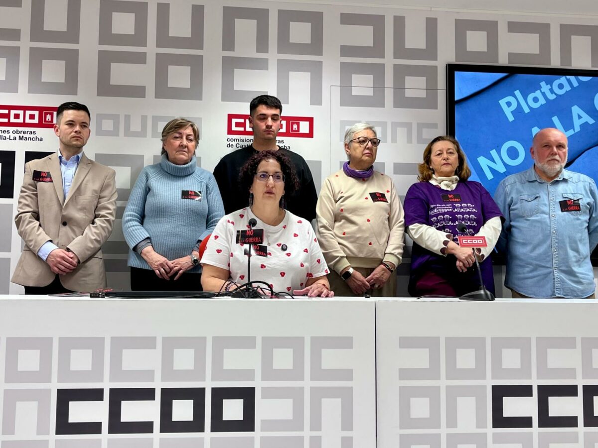 La plataforma No a la Guerra de Toledo retorna ante la escalada de conflictos: "Exigimos el alto el fuego inmediato"