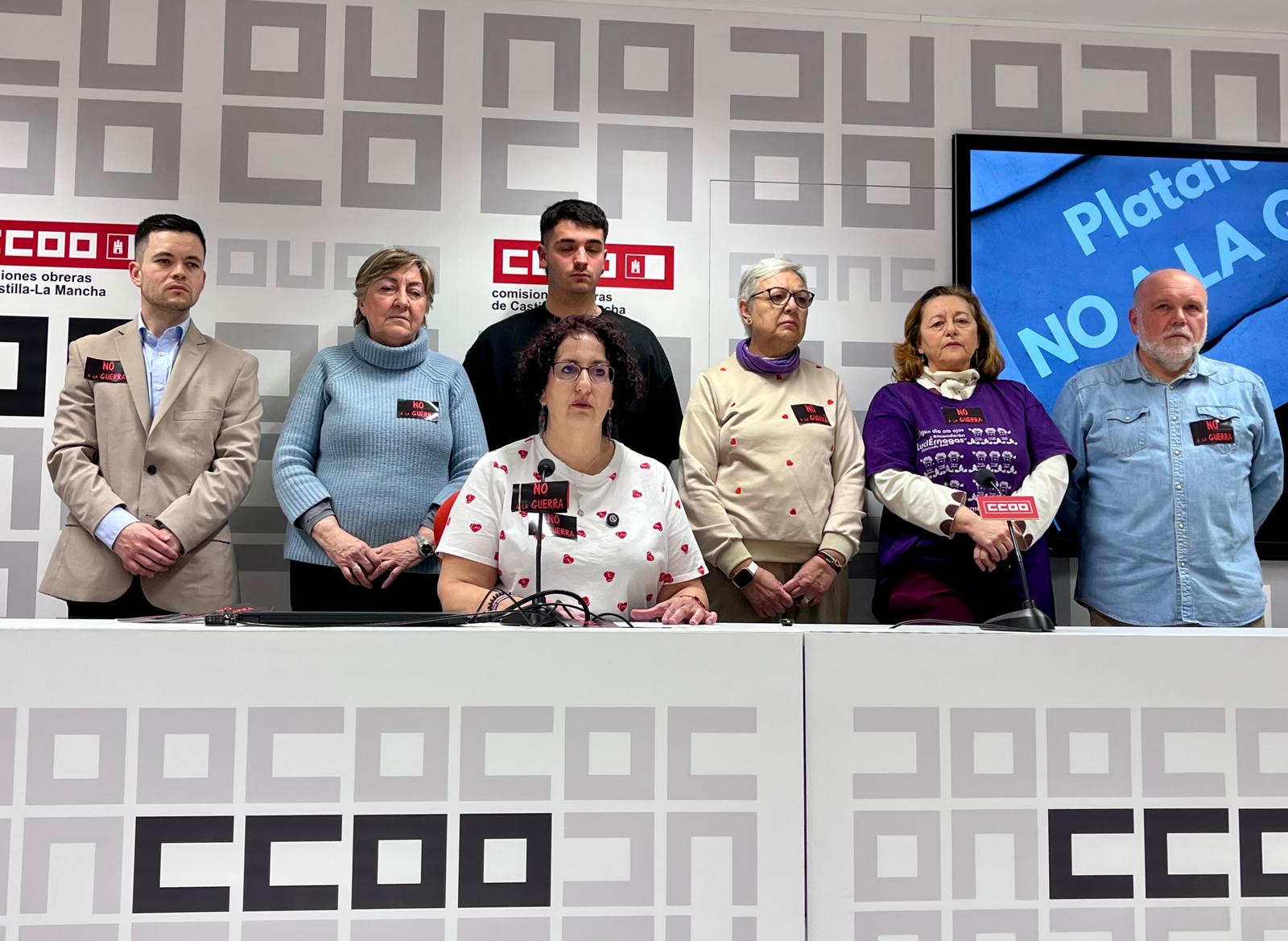 La plataforma No a la Guerra de Toledo retorna ante la escalada de conflictos: "Exigimos el alto el fuego inmediato"