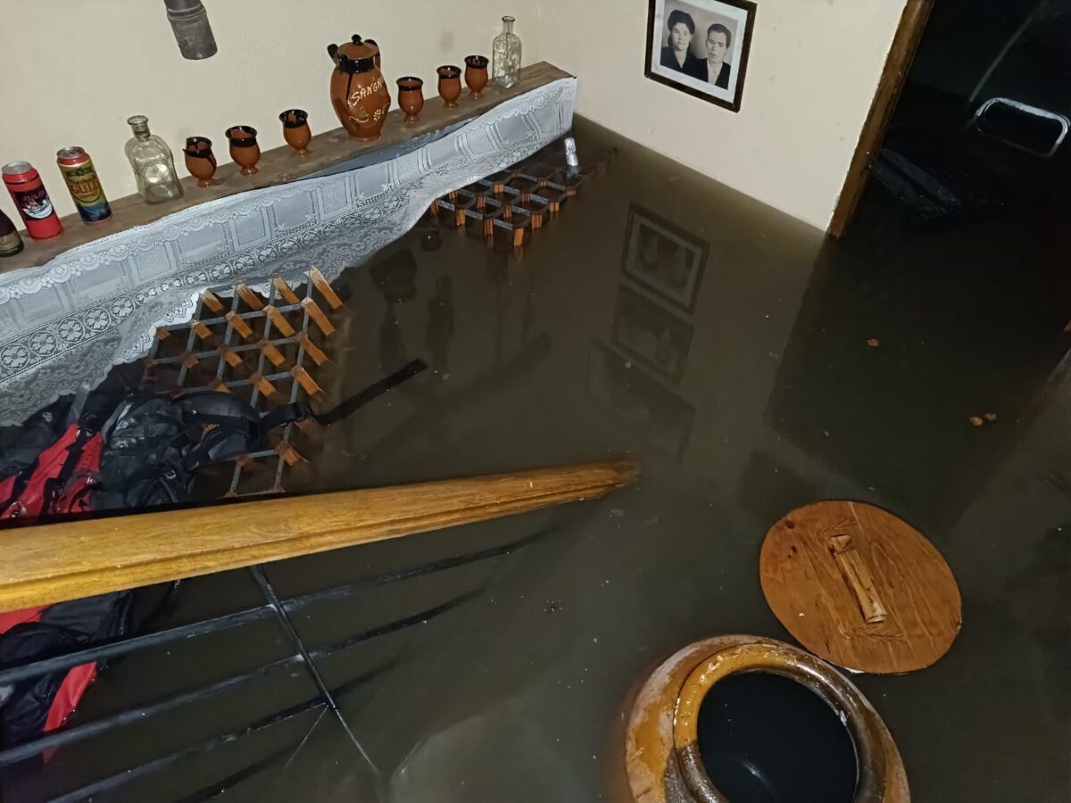 Vecinos de Entretorres reclaman los informes de las inundaciones en Talavera: "En 48 años, nunca lo he visto así"