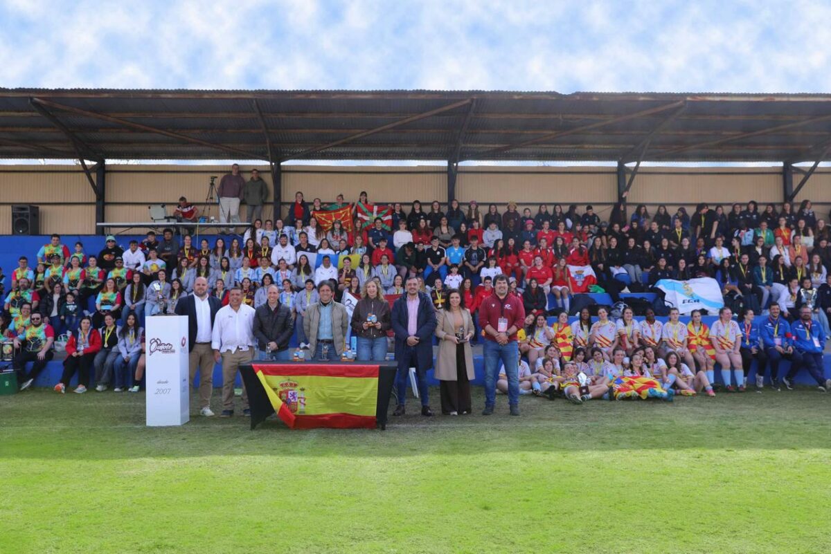 La selección aragonesa M16 y la gallega M19 se imponen en el Campeonato de España de Rugby celebrado en Yuncos