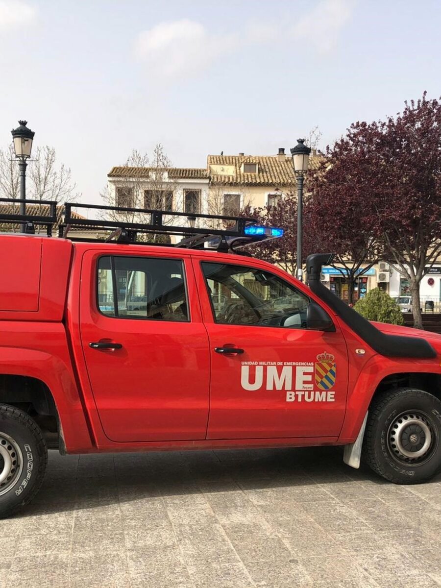 La UME evalúa en Talavera su capacidad de respuesta ante emergencias de origen natural