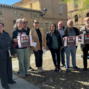 'Hospitalito Ya' se renombra y exige una residencia pública en el edificio de San Juan de Dios en Toledo