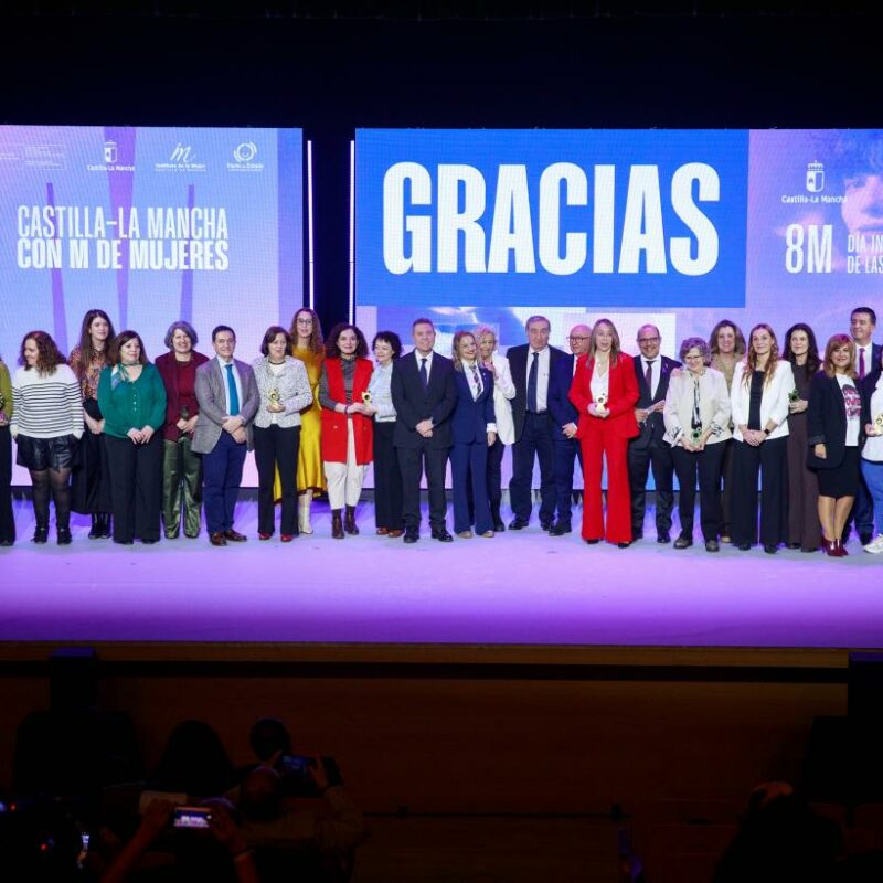 Castilla-La Mancha clama por un feminismo "pacifista" este 8M: "No necesitamos a señores de la guerra que nieguen la desigualdad"