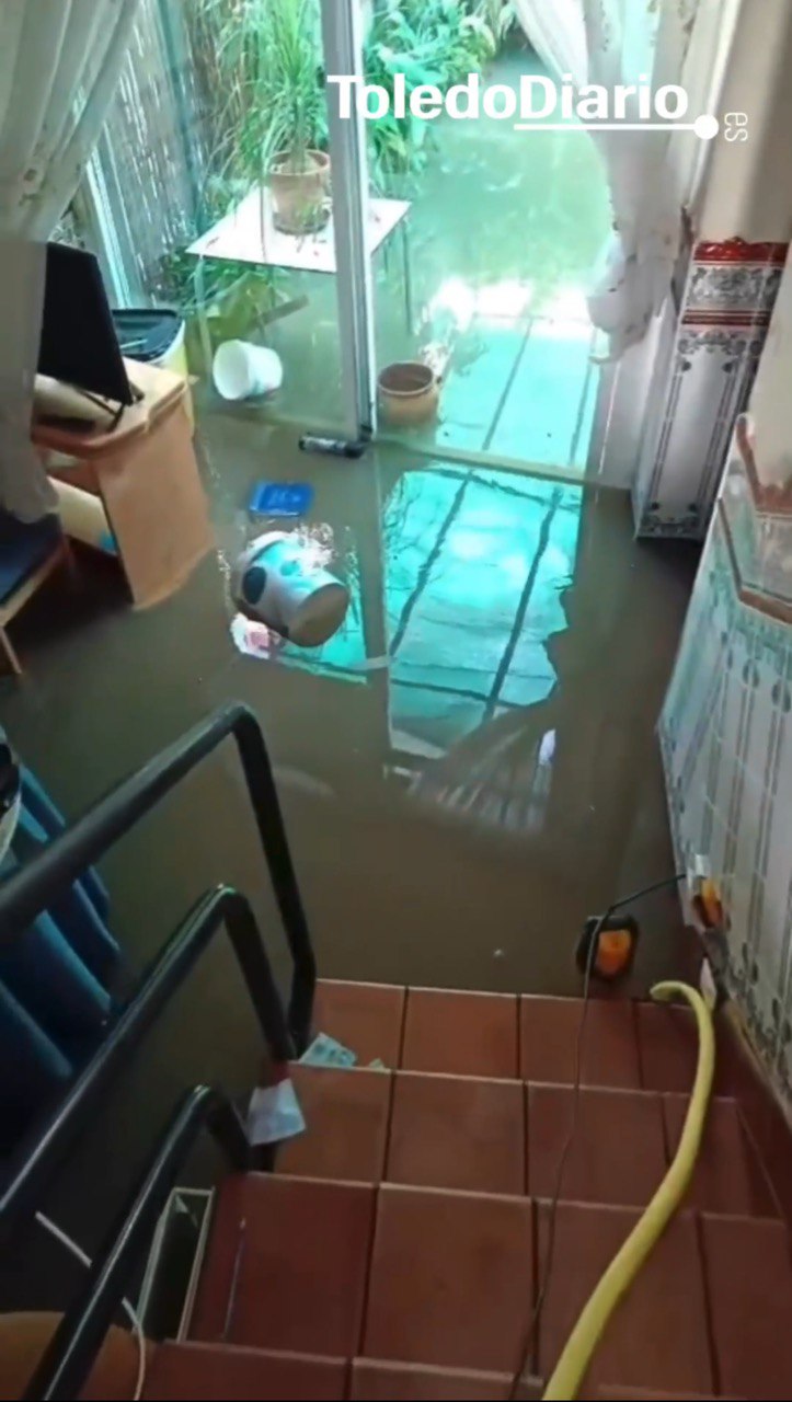 Vecinos de Entretorres reclaman los informes de las inundaciones en Talavera: "En 48 años, nunca lo he visto así"