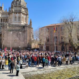 La petición de salir de la OTAN deja solo a IU en su propuesta de paz y 'No a la Guerra' en el Ayuntamiento de Toledo