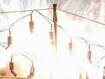 Toledo recupera la mascletá 16 años después del 'decapitamiento' de un ángel de la Catedral