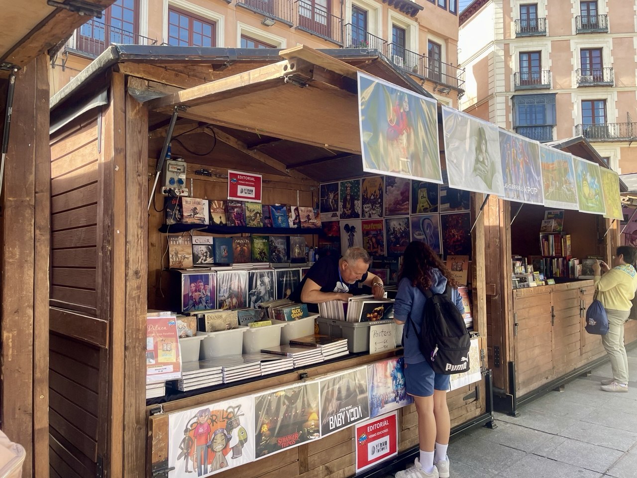 Viñetas, música y talleres: el cómic toma Zocodover este fin de semana