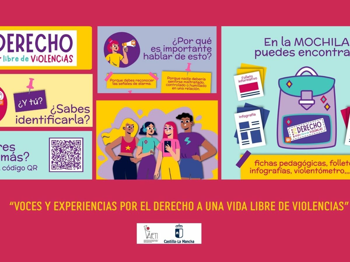 "Es tu derecho vivir libre de violencias": una campaña para sensibilizar a la juventud frente a las violencias machistas